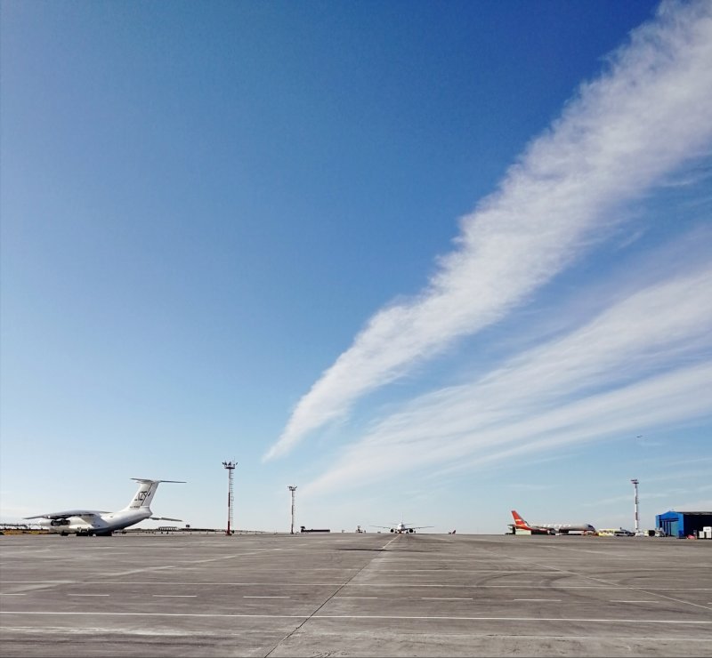 Полет на самолете в Норильск