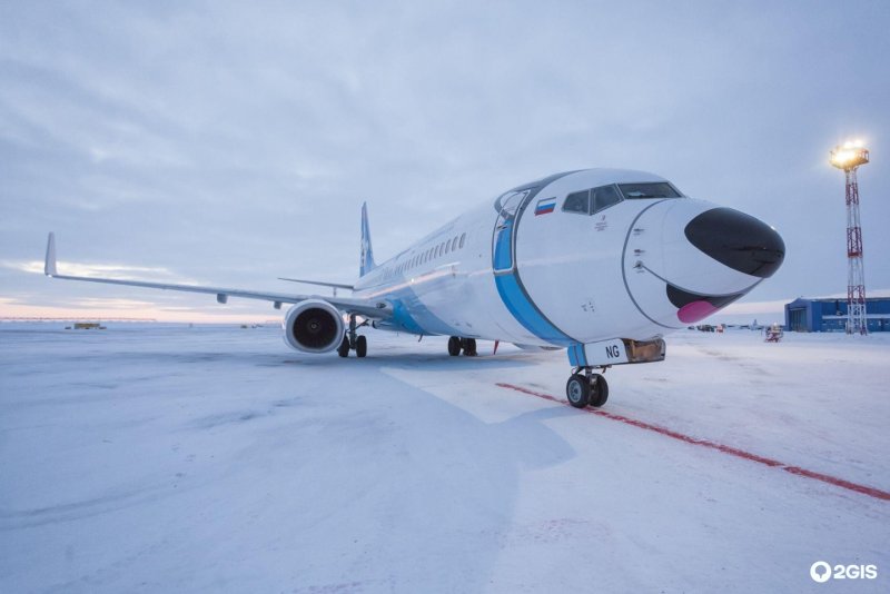 Аэропорт Мурманск s7 зима