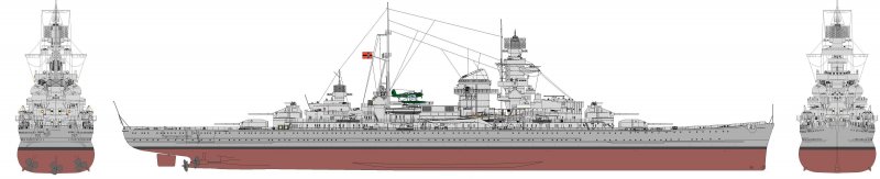 Последние минуты крейсера «Блюхер»