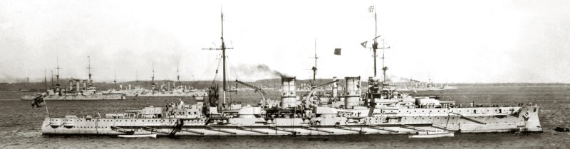 Броненосный крейсер Блюхер 1908