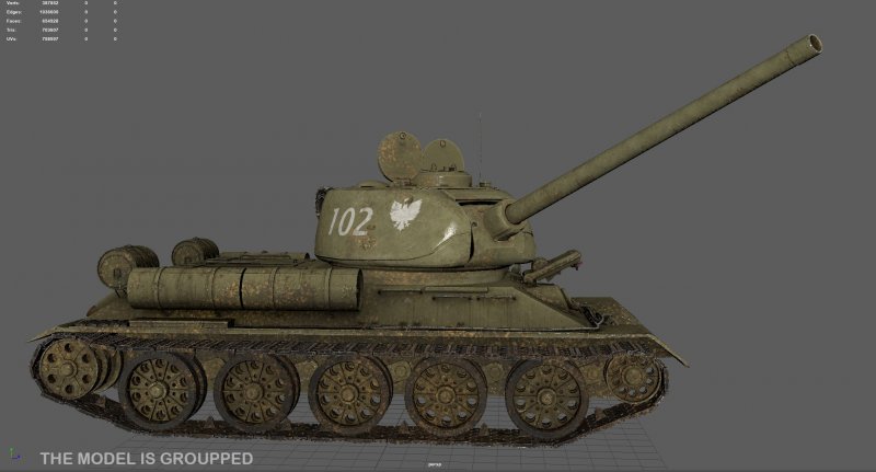 Т-34-85 Руди модель