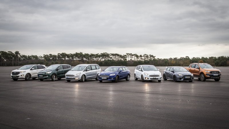 Ford линейка моделей