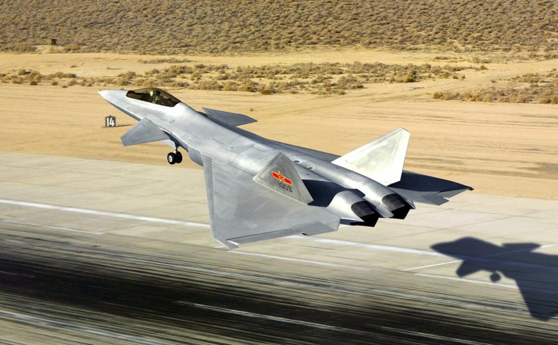 Китайский истребитель j-20