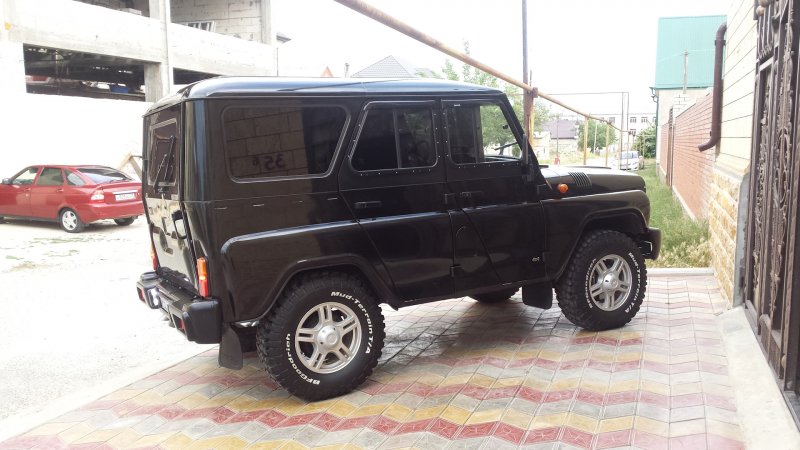 УАЗ Хантер на 18 дисках Патриот