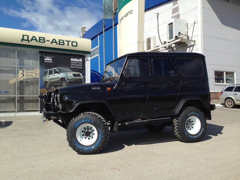 УАЗ Хантер на 33 колесах
