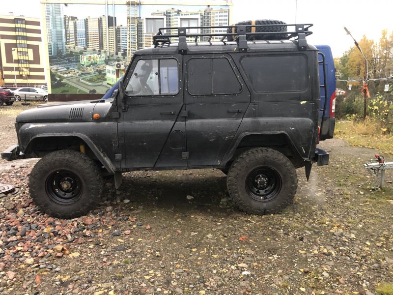 УАЗ Хантер на 44 колесах