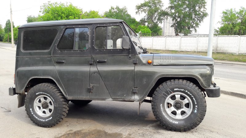 УАЗ Хантер на 33 колесах