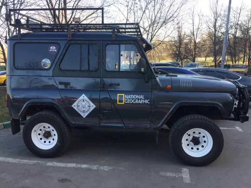 УАЗ Хантер на 31 колесах