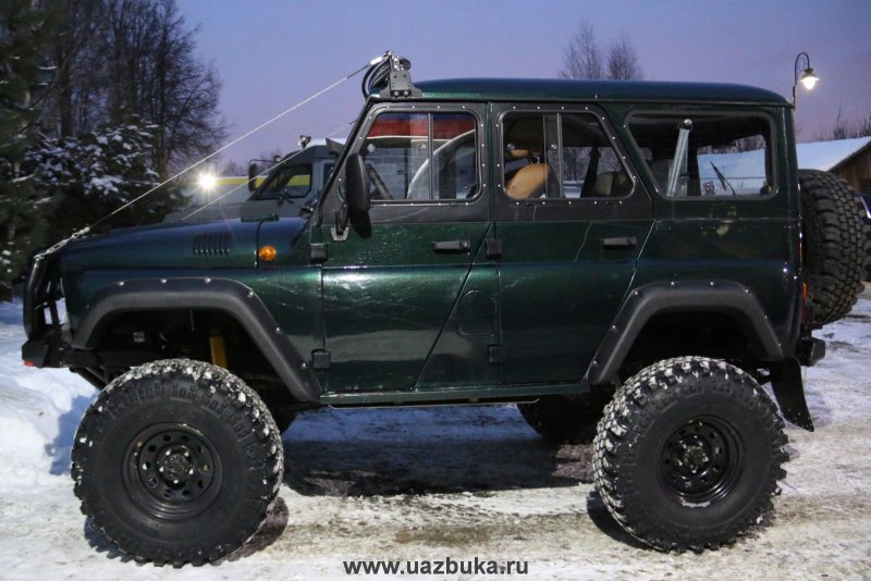 УАЗ Хантер на 35 колесах