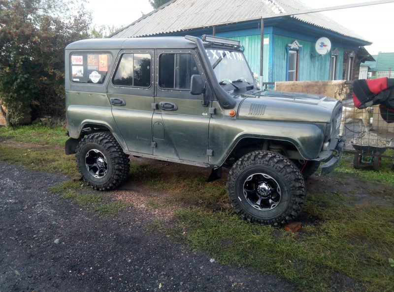 УАЗ Хантер на 33 колесах