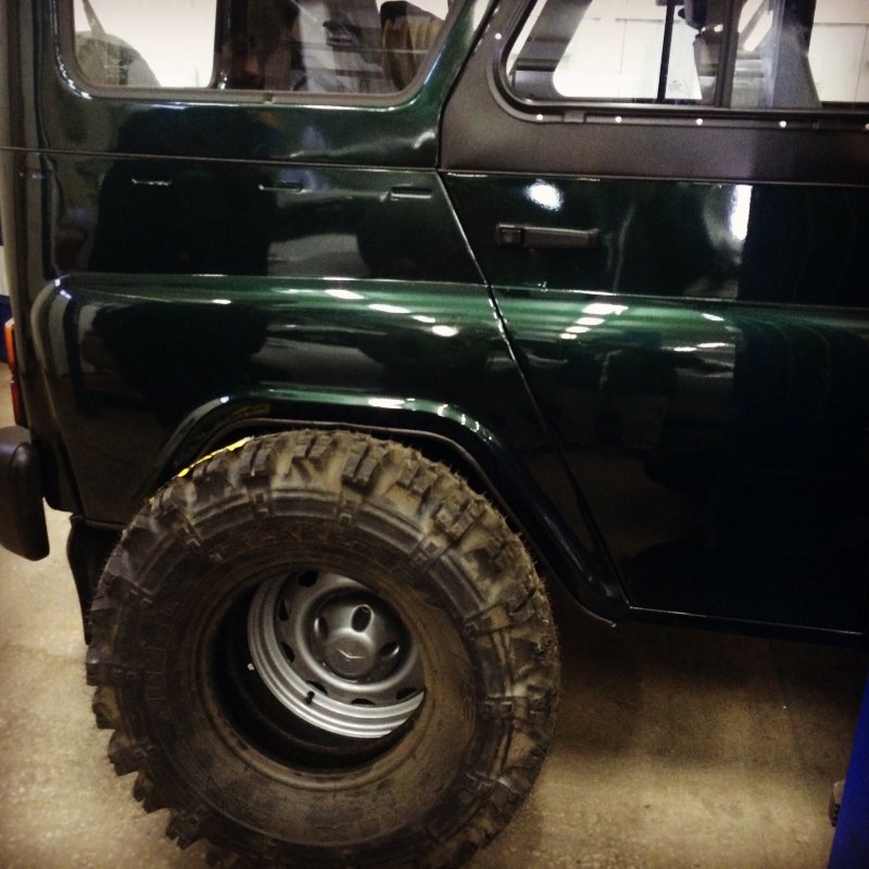 УАЗ Хантер на 31 колесах