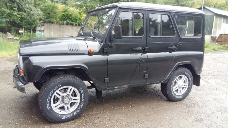 245 70 R16 на УАЗ Хантер