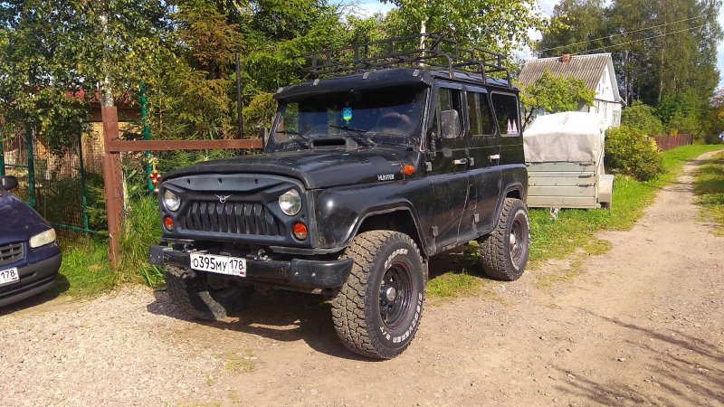 УАЗ Хантер на 33