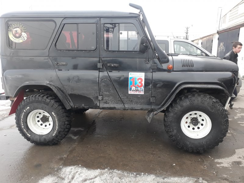 36 Резина на УАЗ Хантер