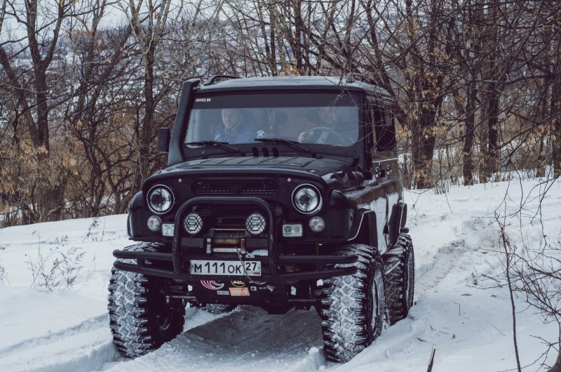 УАЗ Хантер на 37 колесах
