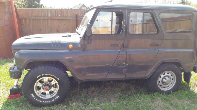 УАЗ Хантер на 33 колесах