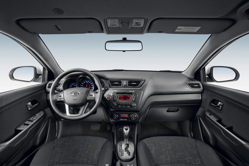 Kia Rio 3 хэтчбек салон