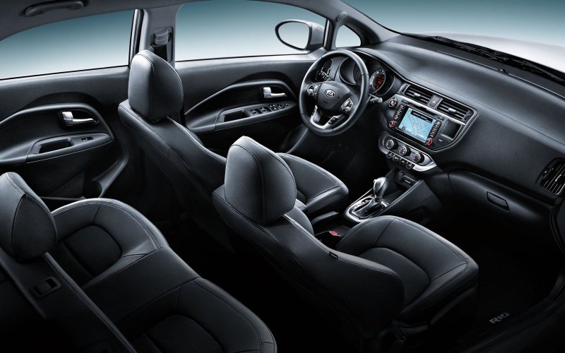 Kia Rio 2016 салон