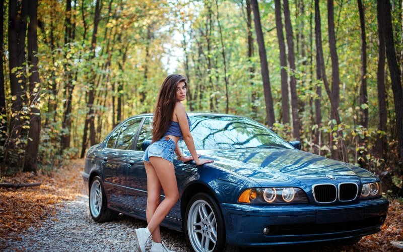 Девушки и автомобили