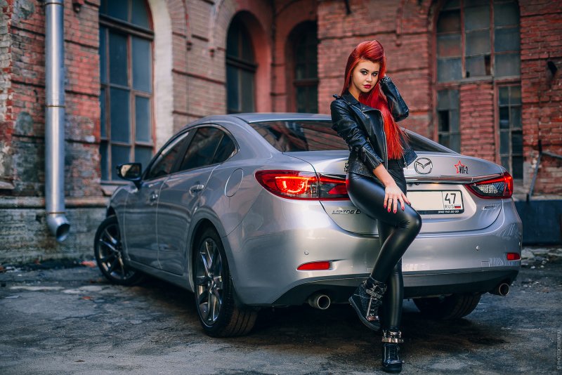 Фотосессия с машиной