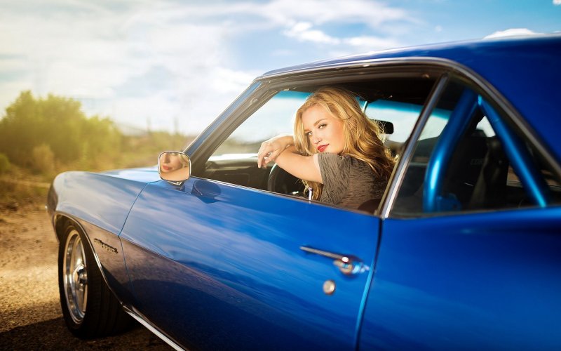 Фотосессия с машиной