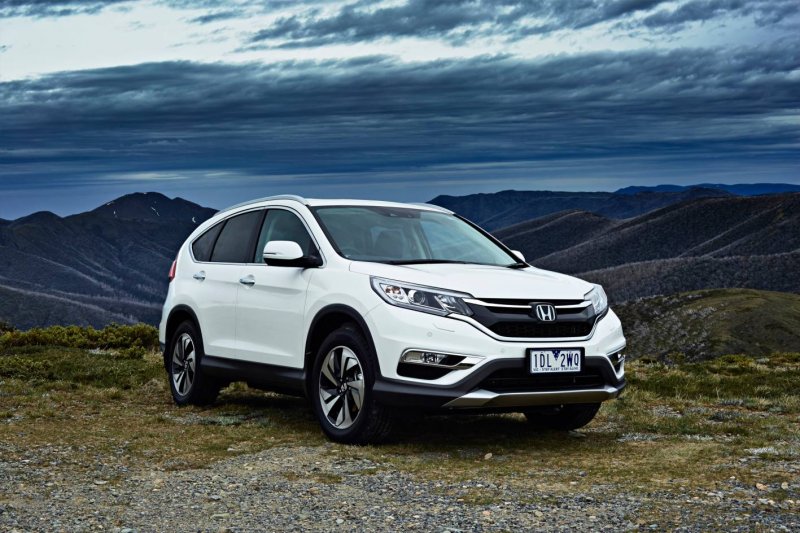 Honda CR-V белая 2015