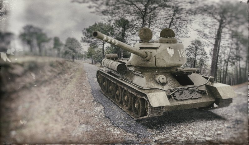 Т-34-85 Руди модель