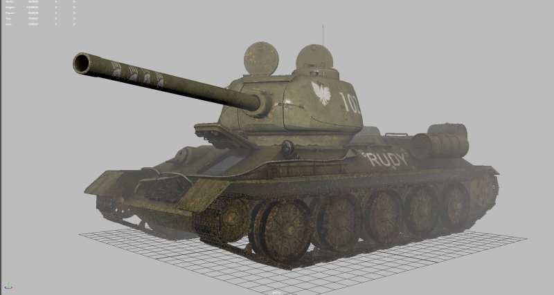 Т-34 Rudy модель