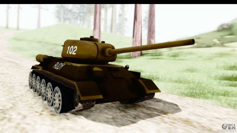 T 34 85 Rudy Papercraft