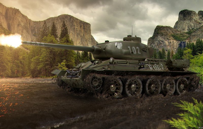 World of Tanks т-34-85