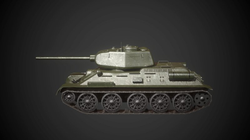 Т-34-85 PNG