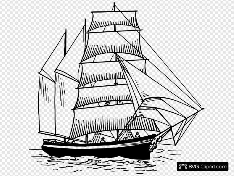 Парусник рисунок