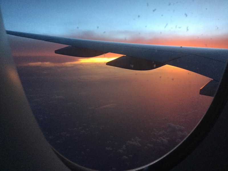 Вид из самолета