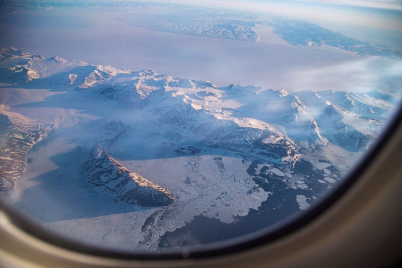 Горы вид с самолета