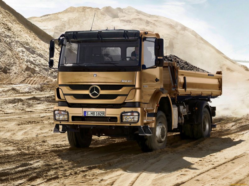 Мерседес Арокс 6х6 самосвал