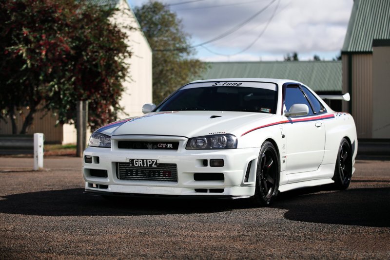 Nissan Skyline GTR r34 стенс