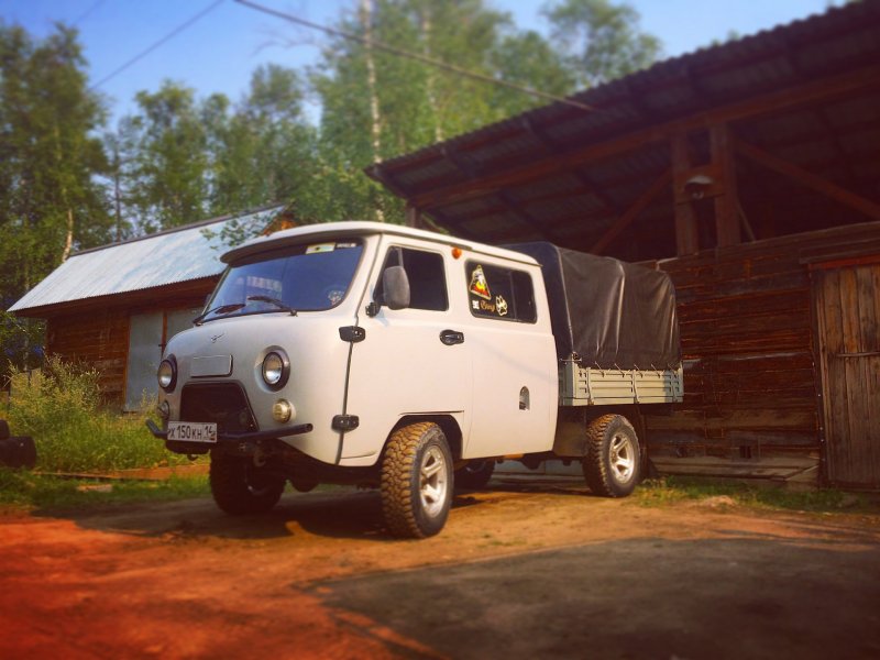 УАЗ фермер 39094 на литье