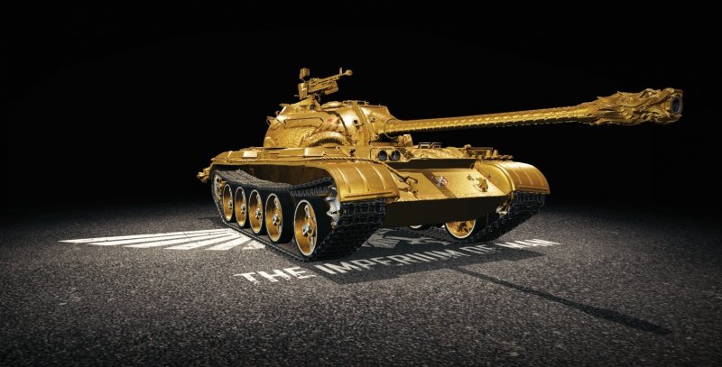 Золотой т59 WOT