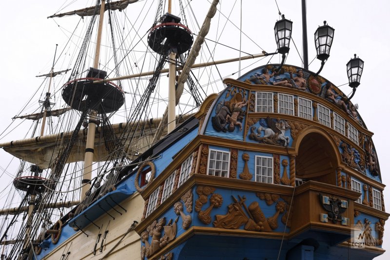 Полтава линейный корабль, 1712