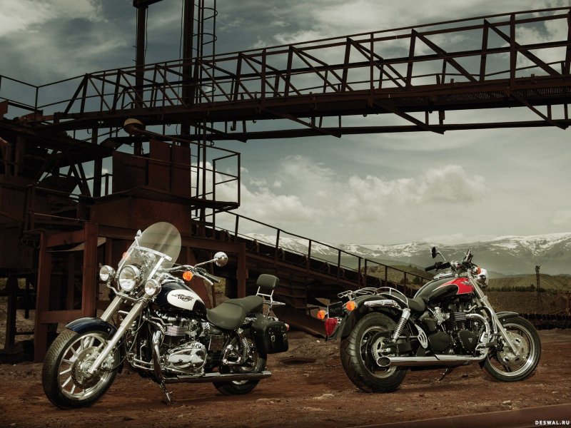 Триумф Бонневиль Америка 900