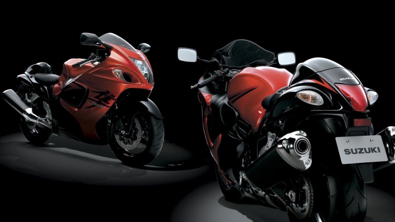 Suzuki Hayabusa gsx1300r черный