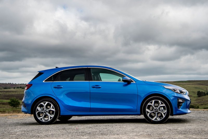 Kia Ceed 2018 синий