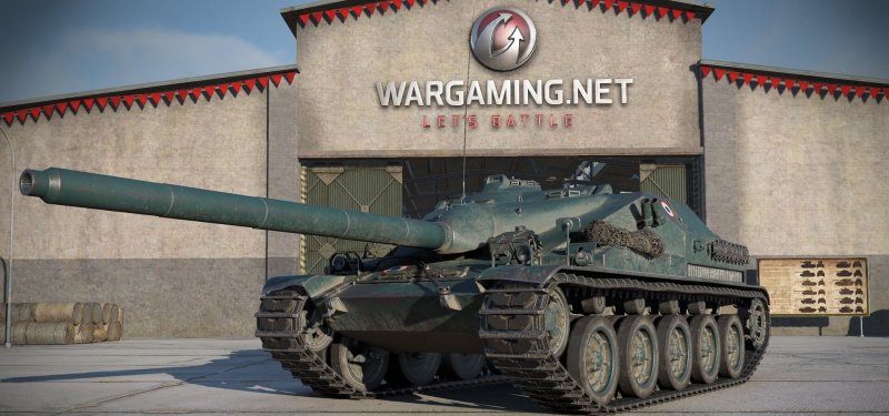 Танк AMX Canon d ' assaut 105