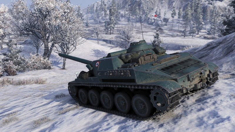 Пт-САУ AMX Canon d'assaut 105