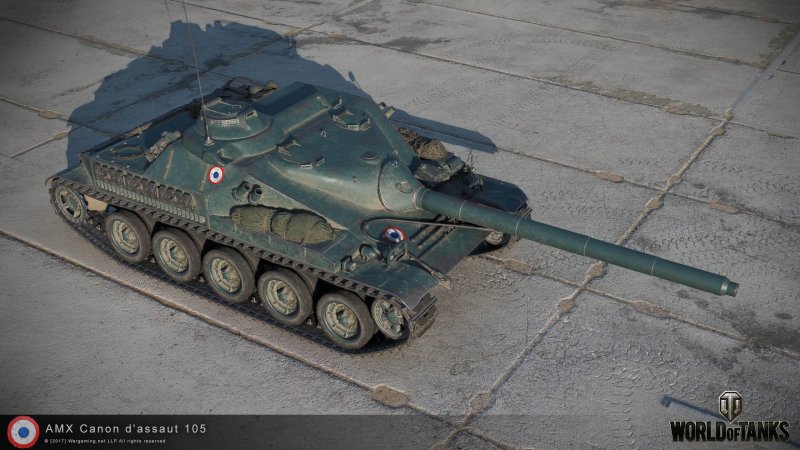 АМХ Canon d'assaut 105