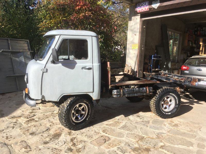 УАЗ 3303 переделка кузова