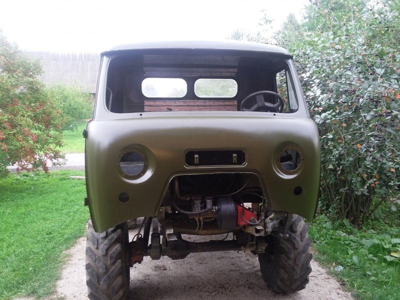 Лифтуем УАЗ 3303 головастик