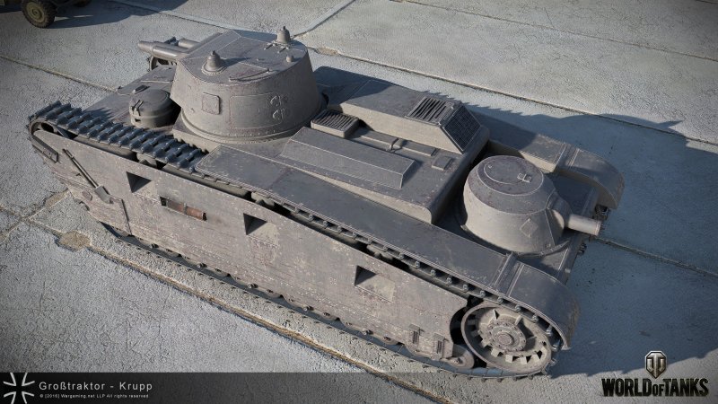 Немецкий танк ГРОССТРАКТОР