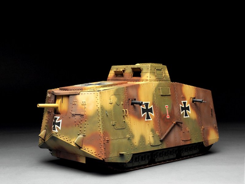 Табличка Krupp на танке