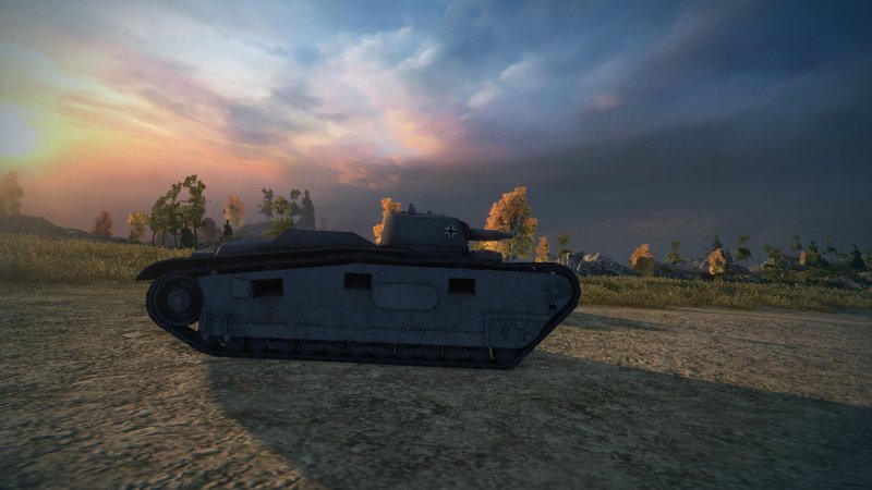 Немецкий танк Großtraktor - Krupp